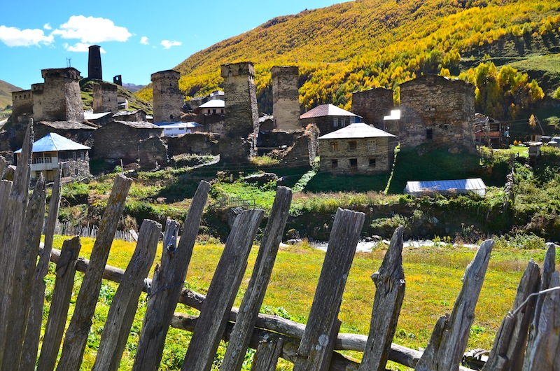 Lenka Traveler in Svaneti