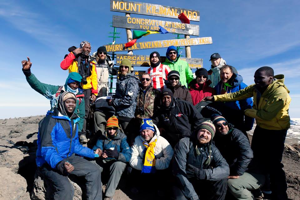 Kili Crew at the Uhuru Peak